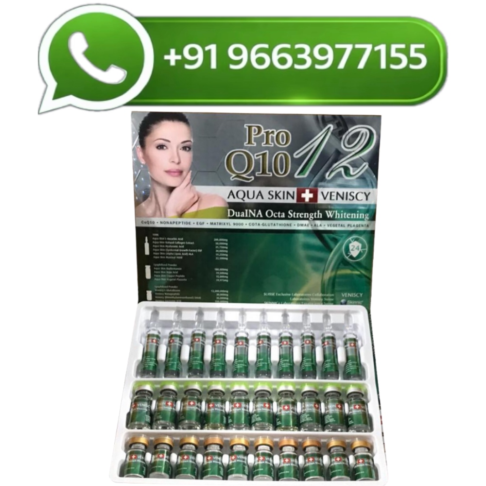 Aqua Skin Veniscy Pro 12 Q10 DualNa Octa Whitening