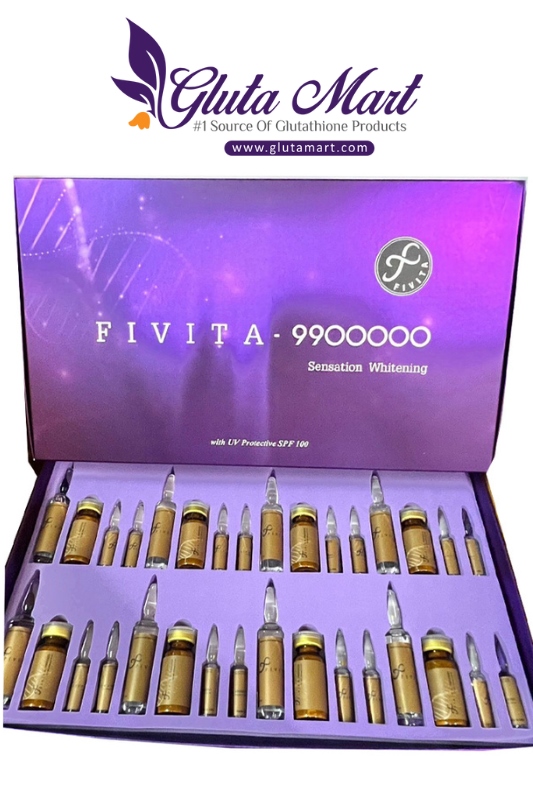 FIVITA 9900000 Sensation Whitening Glutathione Injection