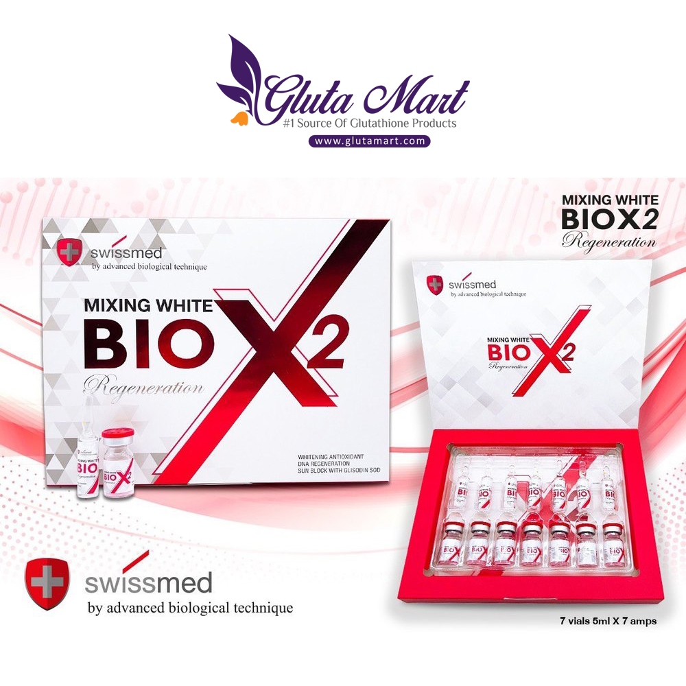 Mixing White Bio X2 Regeneration Glutathione Whitening Injection