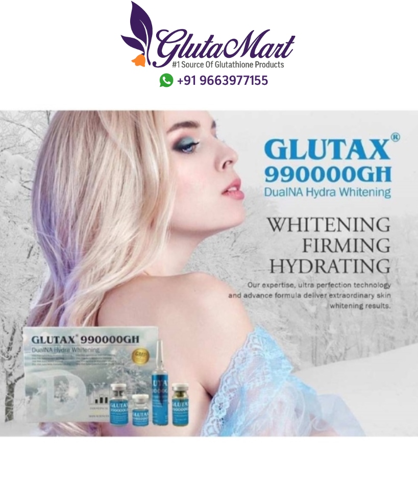 Glutax 990000GH Dualna Hydra Whitening Glutathione Injections