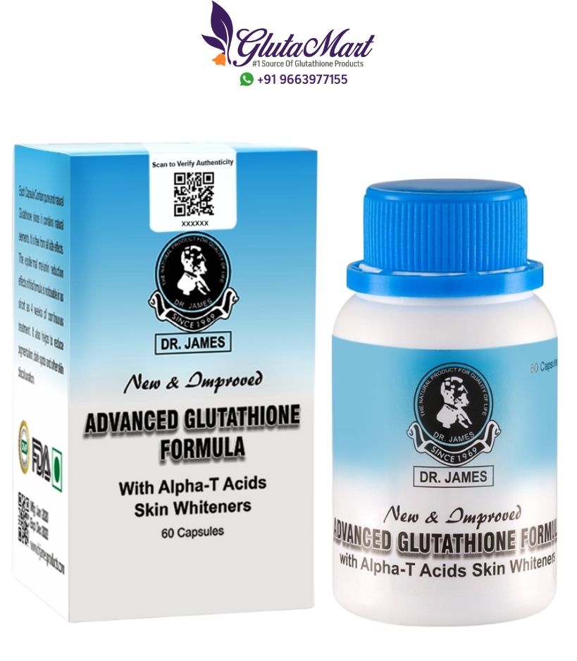 Dr James Glutathione Skin Whitening Pills