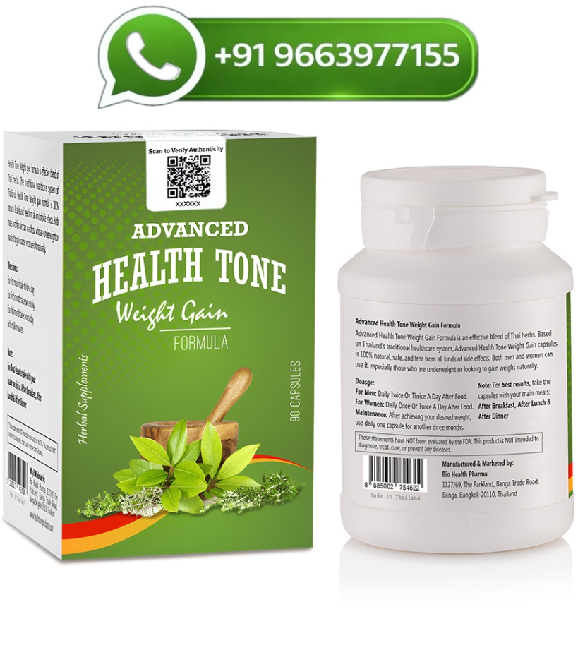Advanced Health Tone Weight Gain Capsules 1500mg