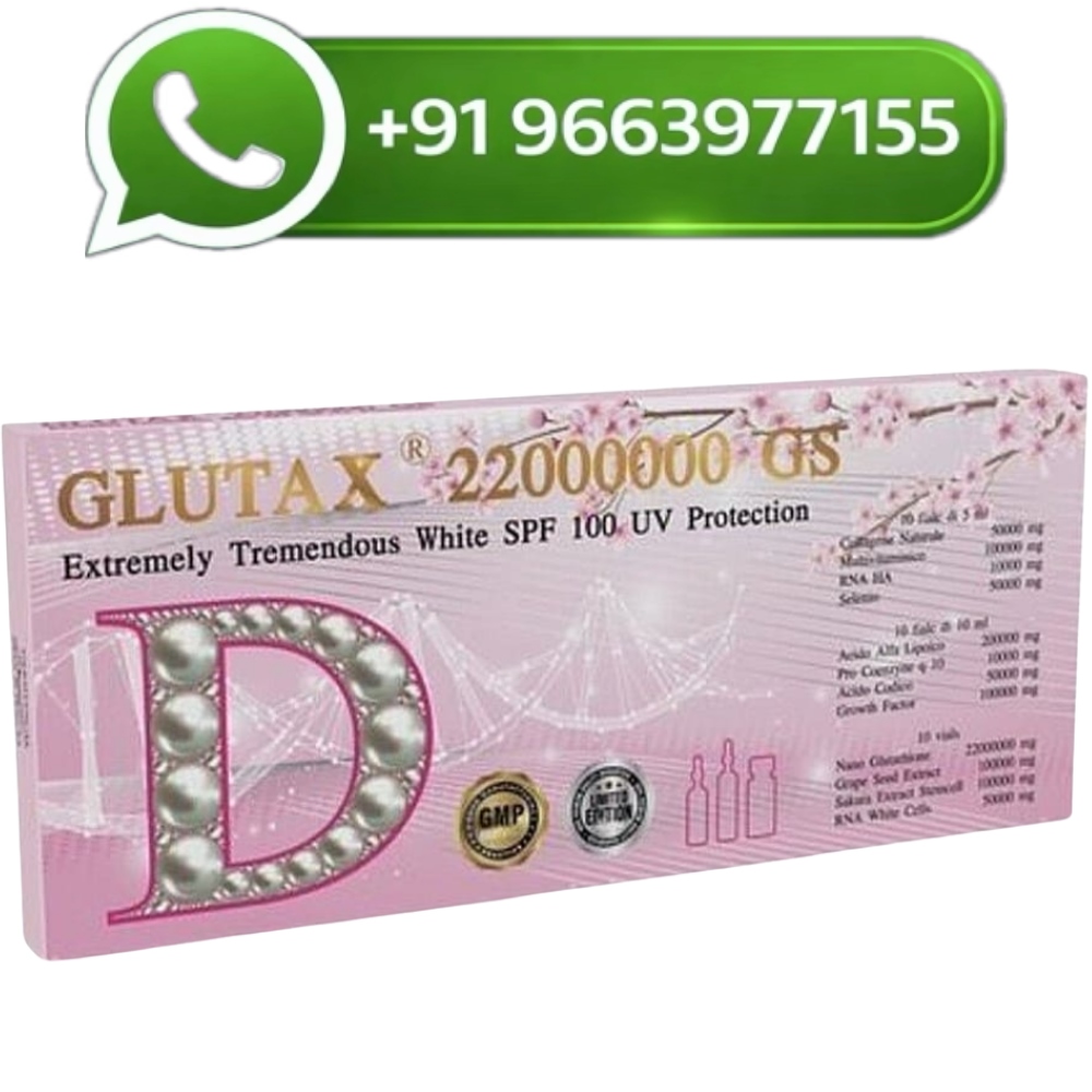 Glutax 22000000gs Extremely Tremendous White Glutathione Injection