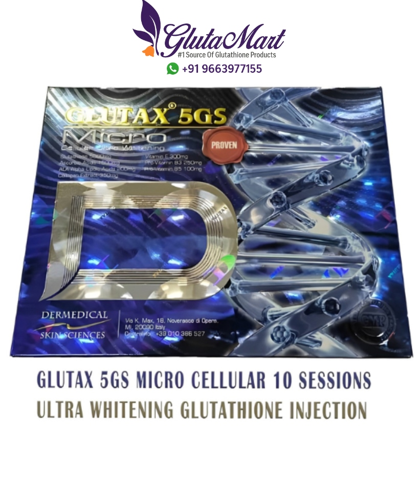 Glutax 5gs Micro 5000mg Cellular Ultra Whitening Injections