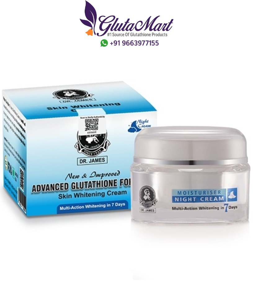 Dr James Glutathione Skin Whitening Cream