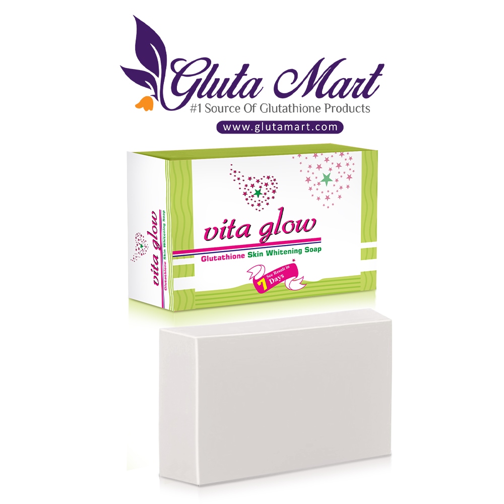 Vita Glow Glutathione Skin Whitening Soap