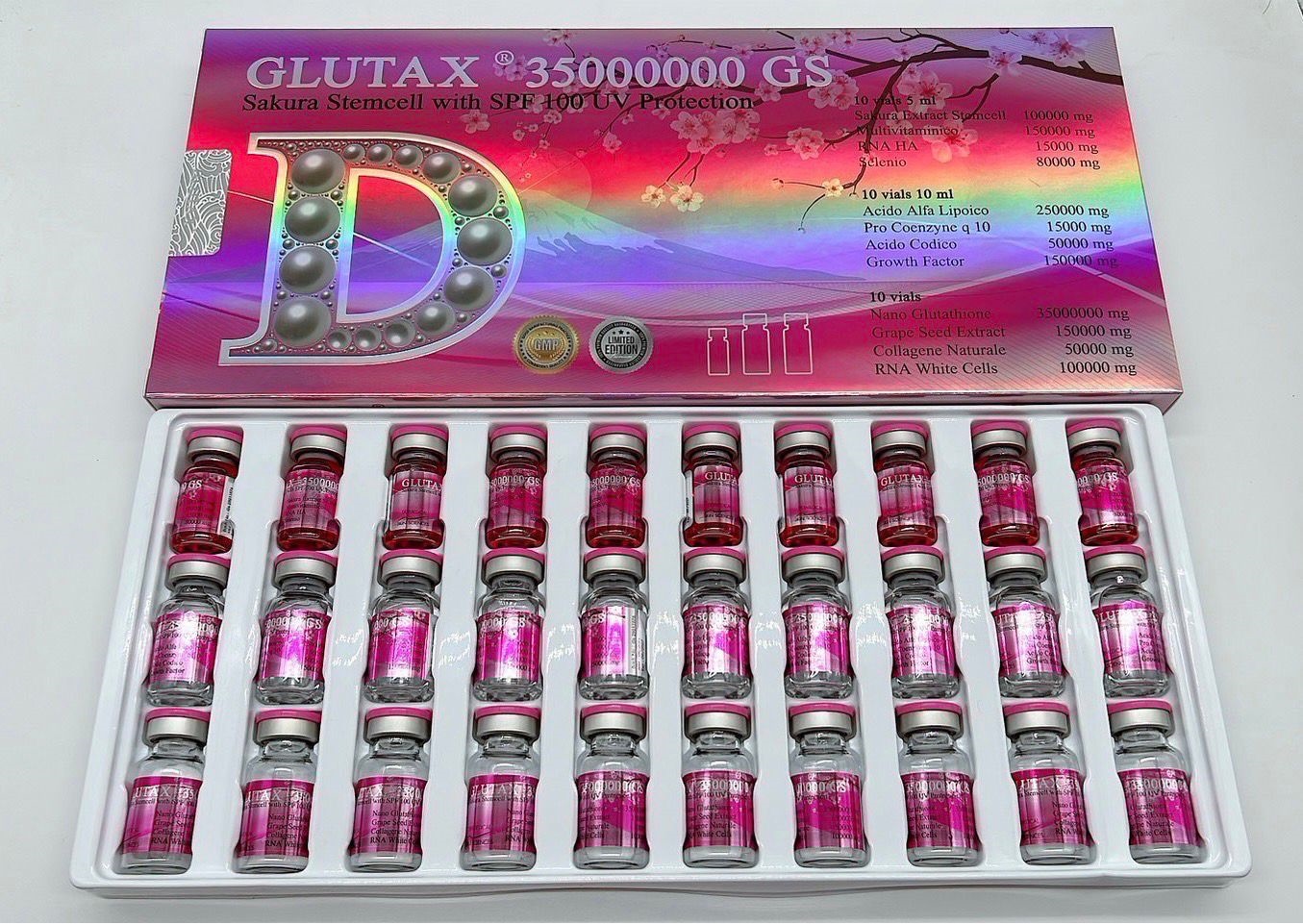Glutax 35000000GS Sakura Skin Whitening Injection