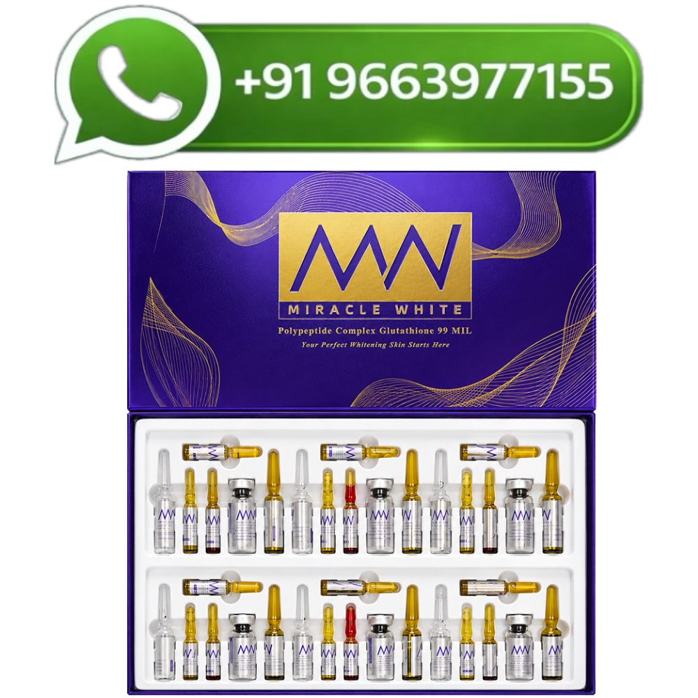 Miracle White 99000000mg Glutathione Injection