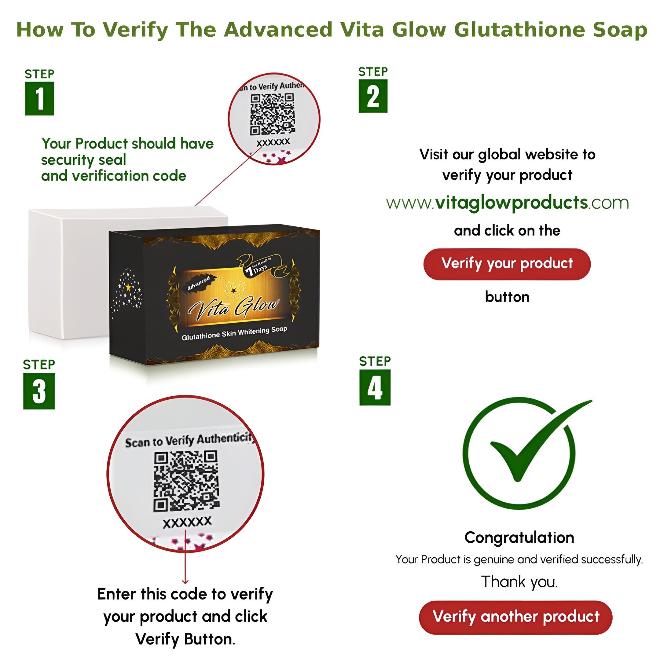 Advanced Vita Glow Skin Whitening Soap
