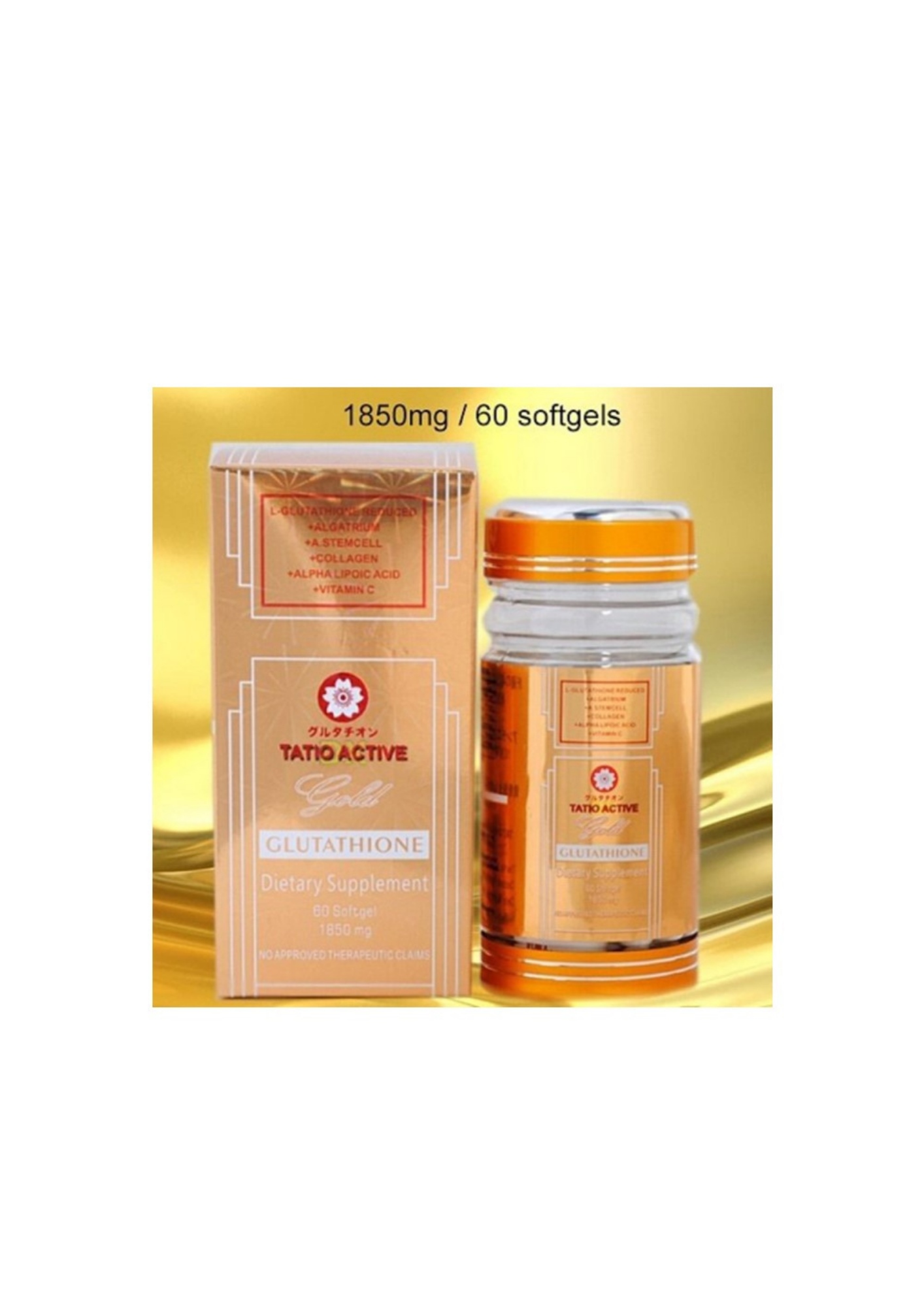 Tatio Active Gold 1850mg 60 Softgels