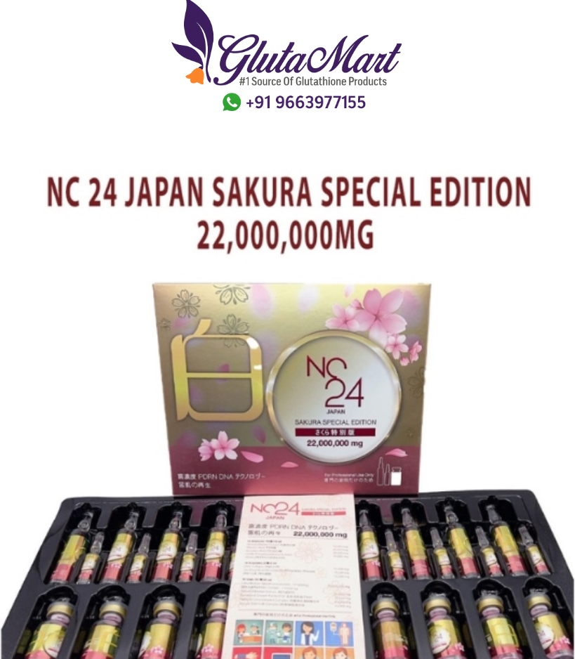 NC24 Japan Sakura Special edition 22,000,000mg Glutathione