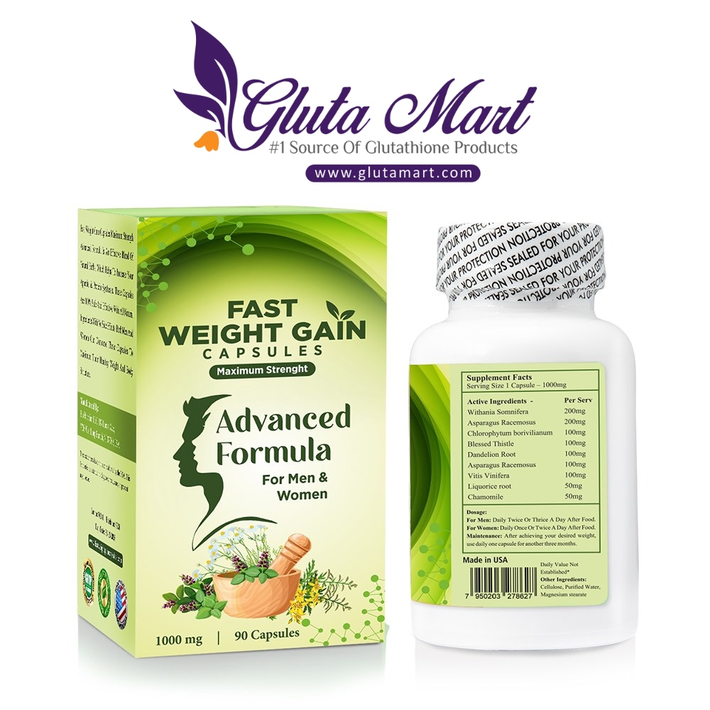 Fast Weight Gain Capsules Advanced Formula for Men & Women