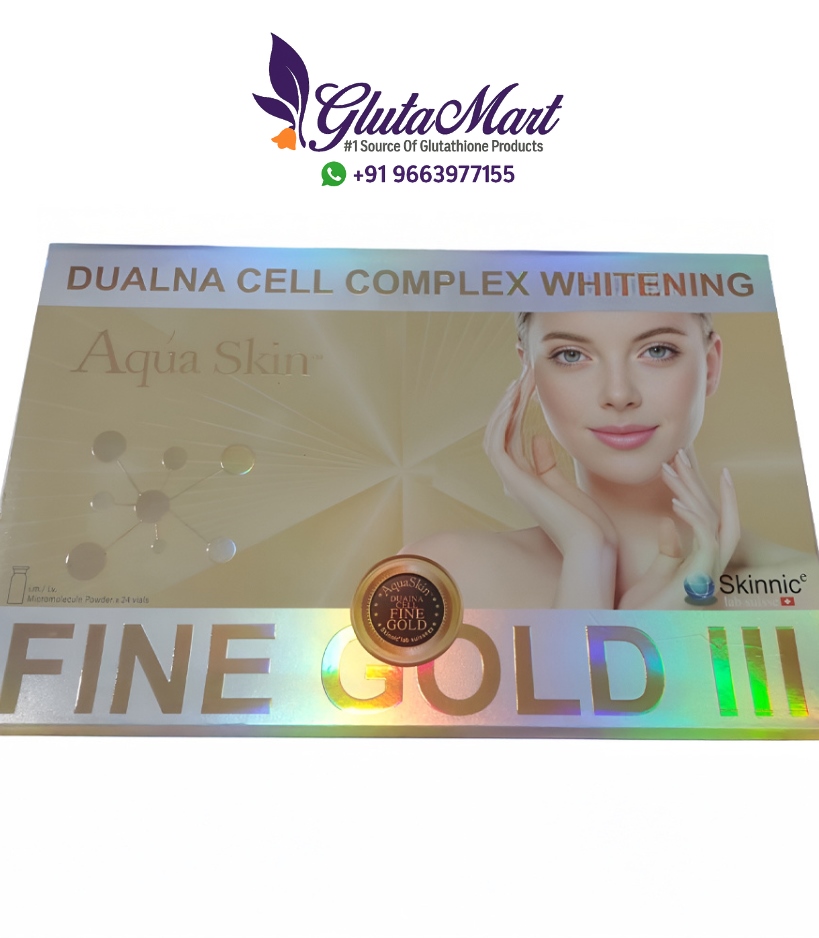 Aqua Skin Fine Gold III Glutathione Whitening Injection
