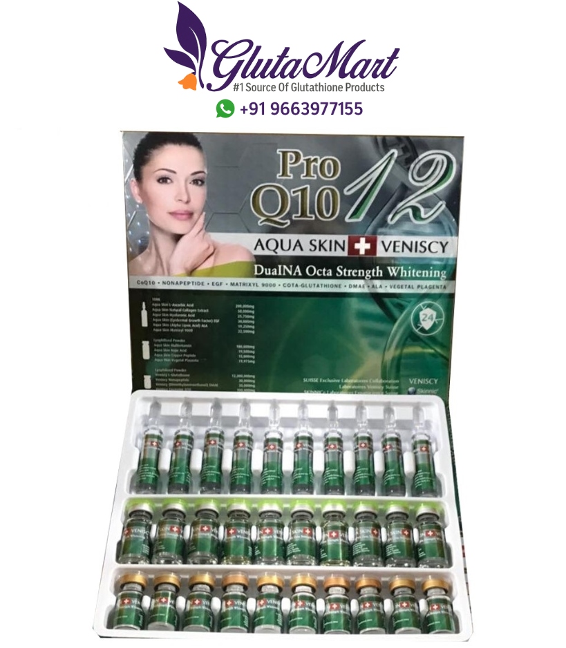 Aqua Skin Veniscy Pro 12 Q10 DualNa Octa Whitening