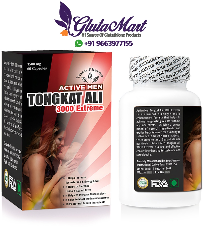 Vesco Pharma Active Men Tongkat Ali 3000 Extreme