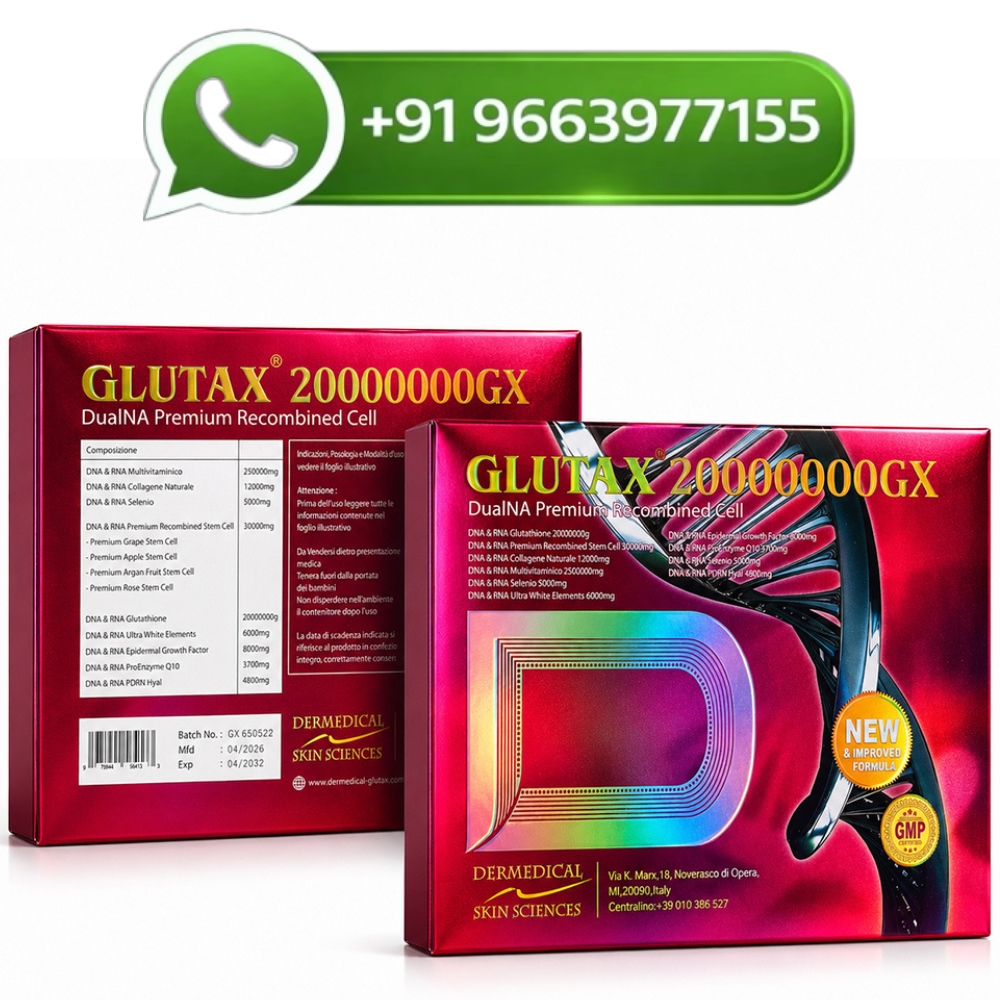 Glutax 20000000GX Glutathione Skin Whitening Softgels
