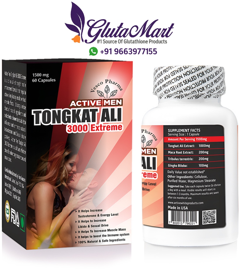 Vesco Pharma Active Men Tongkat Ali 3000 Extreme