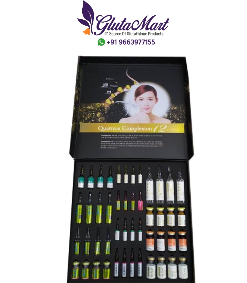 Quattrox Complexion 12 Skin Whitening Injections