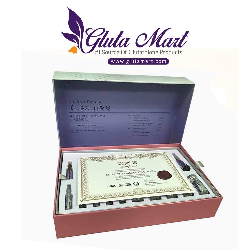 Shiro Advance Glutathione 5000mg Injections