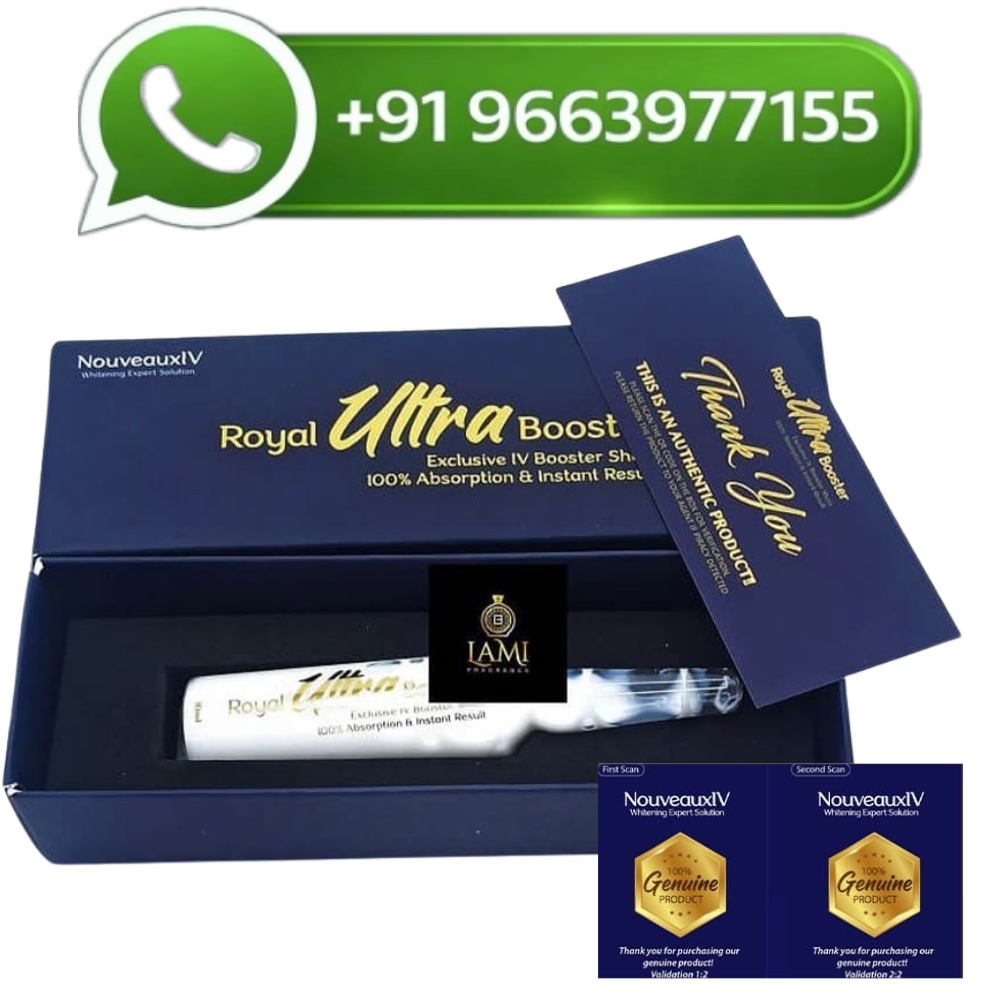 Royal Ultra Booster Glutathione Skin Whitening IV Injection