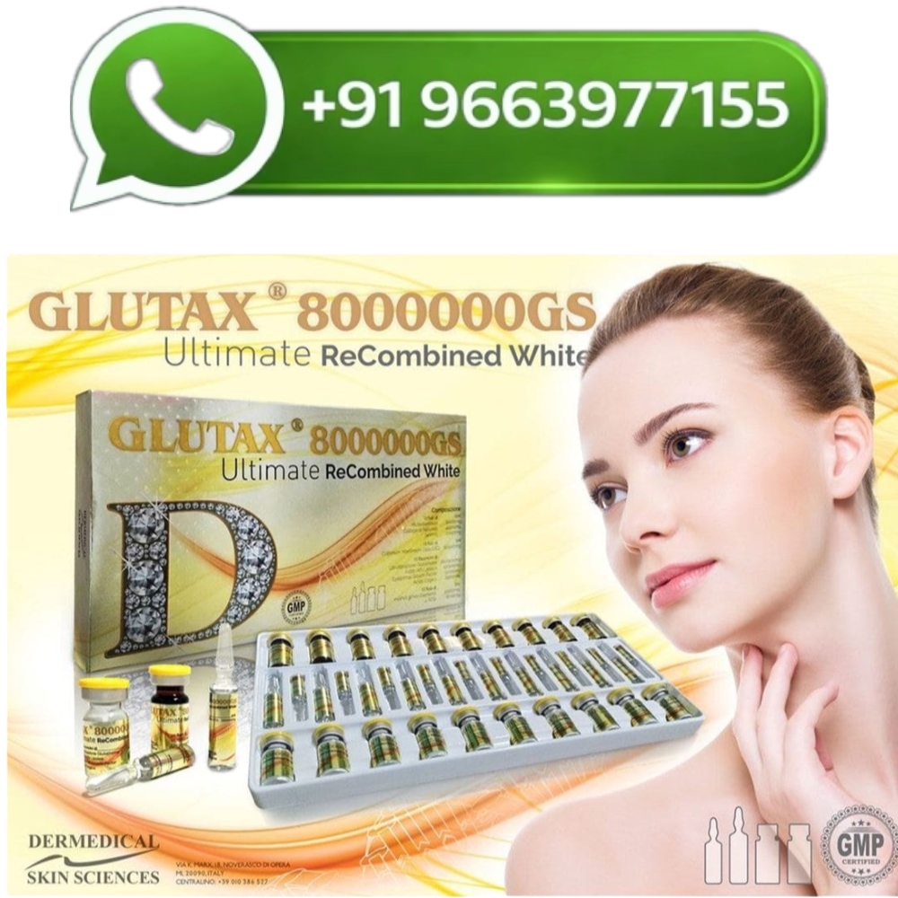 Glutax 8000000gs Ultimate Recombined White Glutathione Injection In India