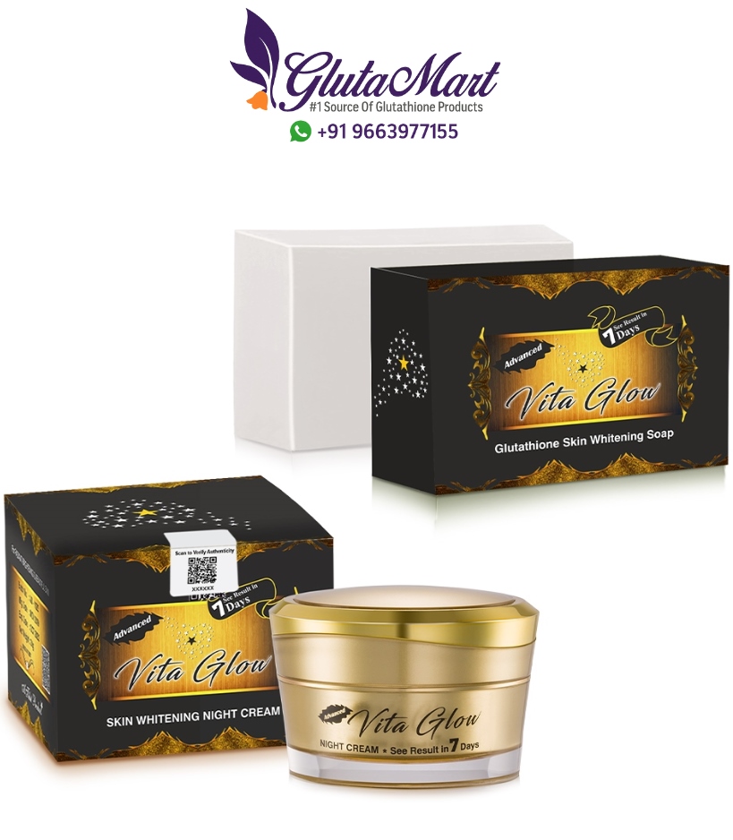 Advance Vita Glow Skin Whitening Soap & Night Cream
