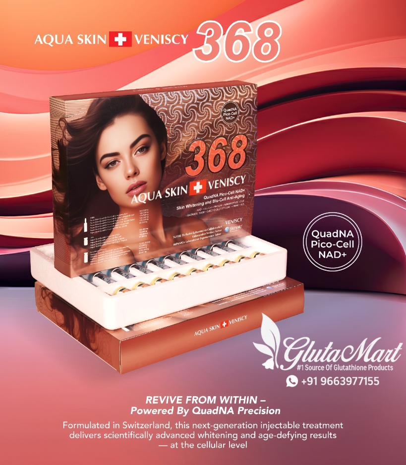 Aqua Skin Veniscy 368 Glutathione Injection