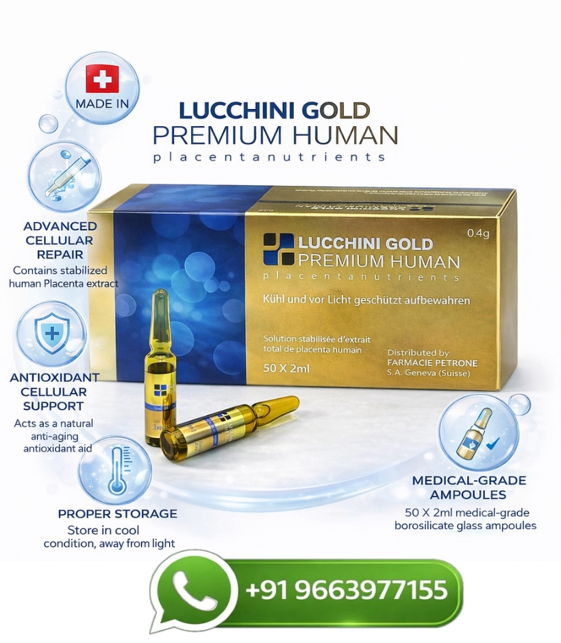 Lucchini Gold Premium Human Placenta Injection