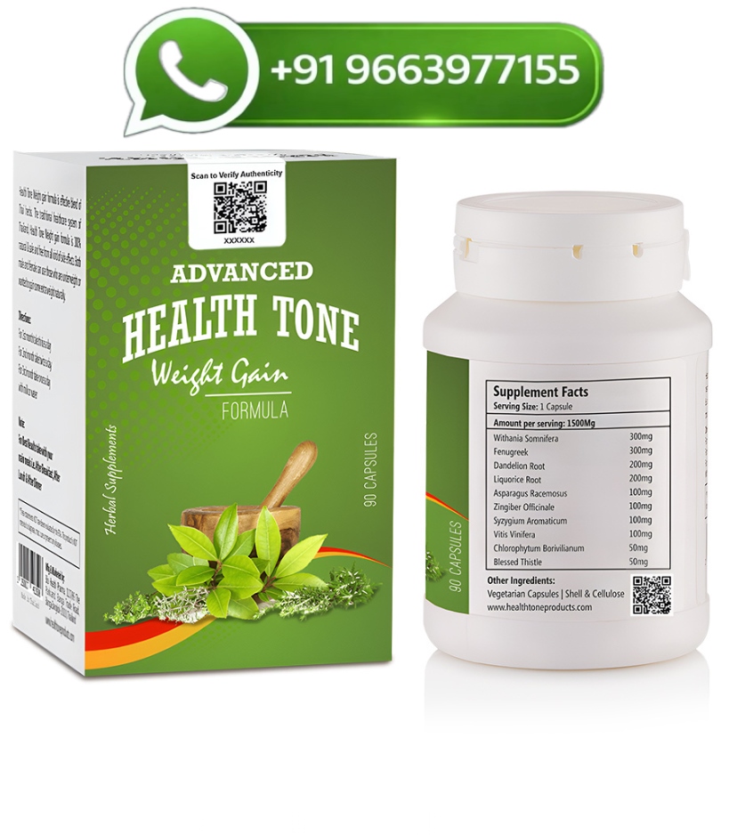 Advanced Health Tone Weight Gain Capsules 1500mg