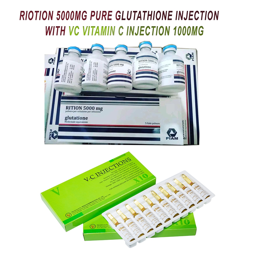 Riotion 5000mg Glutathione Injections