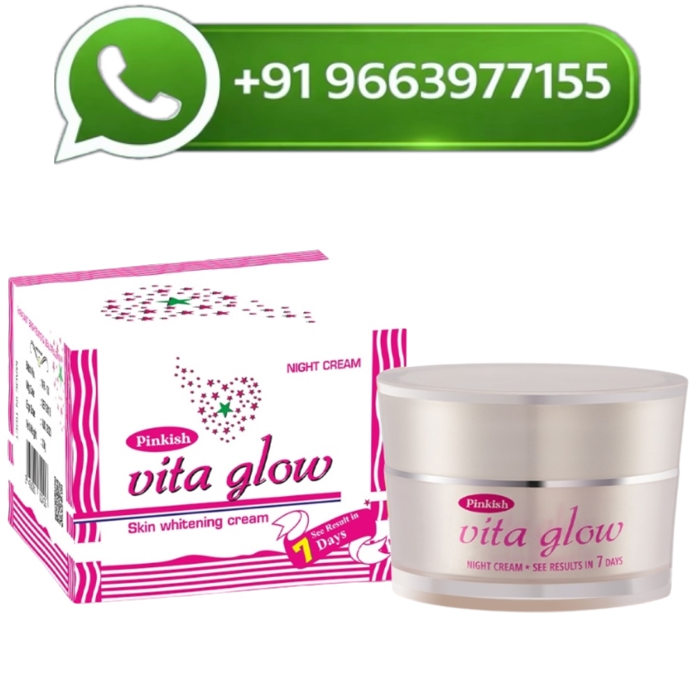 Pinkish Vita Glow Skin Whitening Night Cream