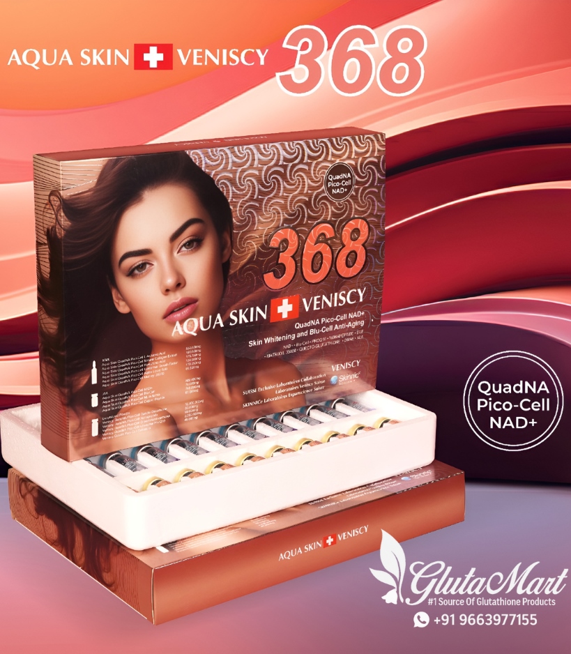 Aqua Skin Veniscy 368 Glutathione Injection